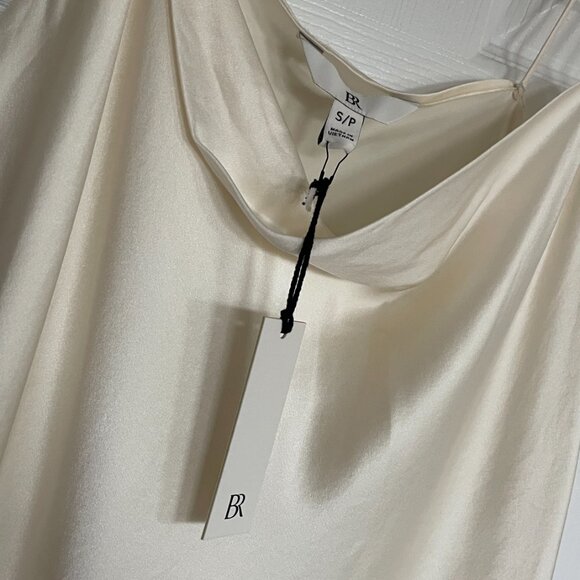NWT Charlotte Silk Camisole Banana Republic in Ivory/Champaign - Picture 3 of 7